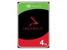 Disco duro interno 4 TB - Seagate Ironwolf, HDD, Sistemas NAS de 1 a 8 bahías, Nube Privada, 3.5", 5400 rpm, Negro