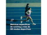 Reloj deportivo - Suunto Run, 125 - 175 mm, 1.32, Pantalla AMOLED, Autonomía hasta 20 días, +90 Modos Deporte, Negro