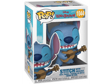 Figura Funko Pop! - Funko Pop! Lilo & Stitch: Stitch con Ukelele, Vinilo, 10 cm