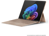 Convertible 2 en 1 - Microsoft Surface Pro Copilot+ PC, 13, Snapdragon® X Plus 45 TOPS, 16GB RAM, 512GB SSD, Adreno GPU, Windows 11 Home, Dune
