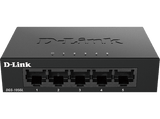 Switch - D-Link DGS-105GL, 5 Puertos, sin gestión, Gigabit Ethernet LAN, RJ-45, Plug&Play, Negro
