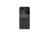 Funda -  Samsung, Para Samsung Galaxy Z Flip7, De Silicona con anillo, Negro