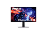 Monitor gaming - Samsung Odyssey G6 G60SF LS27FG602SUXEN, 27 QHD, 500 Hz, 0.03 ms, OLED, Altura ajustable, Plata