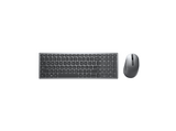 Pack Teclado + Ratón - Dell KM7120W, Inalámbrico, Pilas AA, Bluetooth, 36 meses Autonomía, Gris titanio
