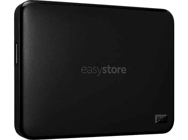 Disco duro externo 6 TB - WD Easystore, Portátil, HDD, USB 3.2 Gen 1, Software de Copia de Seguridad, Para Windows y Mac, Negro