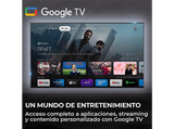 TV QLED 85 - Haier S80G Series H85S80GUX, QLED 4K HDR10+, Google TV, AI Picture Quality, Gaming 120Hz, Negro