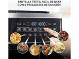 Freidora de aire - Breville VDF133X-01, 1700W, 7 l, Con depósito de agua de 1.4 l, Negro