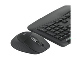 Pack Teclado + Ratón - Logitech Signature MK880, Inalámbrico, Bluetooth, Reposamanos, Multidispositivo, PC-Mac, Personalizable, Negro