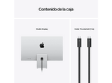 Apple Studio Display, 27 Retina 5K, Vidrio estándar, Soporte con inclinación y altura ajustables, Ultra gran angular de 12 Mpx, Gris