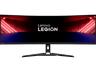 Monitor gaming - Lenovo Legion R45w-30, 44.5", UWQHD, 1 ms, 165 Hz, USB, HDMI, Negro, curvo