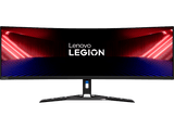 Monitor gaming - Lenovo Legion R45w-30, 44.5, UWQHD, 1 ms, 165 Hz, USB, HDMI, Negro, curvo
