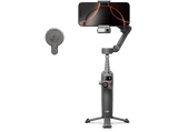 Gimbal - DJI Osmo Mobile 7P, 10h Autonomía, Estabilización de tres ejes, Seguimiento Inteligente, Brazo extensible y Trípode, Gris Oscuro
