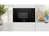 Microondas integrable - Balay 3CP5002N3, 1 kW, 5 niveles, 20 l, Cristal Negro