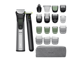 Afeitadora corporal - Philips MG9558/15, 15 Accesorios, 120 min Autonomía, Cara, Cabeza y Cuerpo, Peine-guía de precisión de alta calidad, Gris