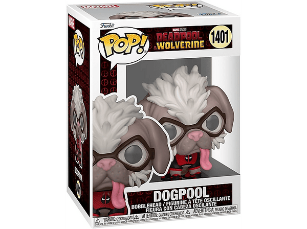 Figura Funko Pop! - Deadpool & Wolverine: Dogpool, Vinilo, 10 cm