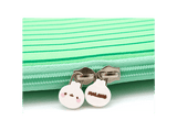Funda portátil - Wondee MOLAP003, Compatible con PC hasta 12, Resistente, Cierre con Cremallera, Verde