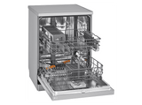 Lavavajillas - LG DF142FV, 14 servicios, 5 programas, 60 cm, QuadWash™, Inverter Direct Drive™, Inox antihuellas