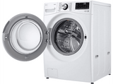 Lavadora carga frontal - LG F0P3CYV2W, 20 kg, 1000 rpm, 14 programas, TurboWash™ 360˚, Steam™, Blanco