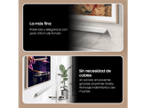 Barra de sonido - Samsung HW-S801D/ZF-ULTRASLIM, Bluetooth, 10 altavoces, Dolby ATMOS Inalámbrico, Blanco
