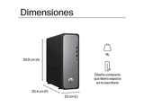 PC sobremesa - HP OmniDesk Slim S03-0027ns, Intel® Core™ i5-13400, 8 GB RAM, 512 GB SSD, Windows 11 Home, Plata