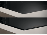 Placa inducción - Candy CI633CBB1, 3 Zonas, Zona grande de 28 cm, 59 cm, Negro