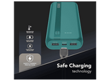 Powerbank - CellularLine Essential, 20000 mAh, 12 W, 144 horas, USB C, USB A, Azul