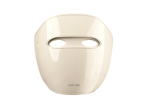 Máscara LED - Natcare Sunstone, Para la cara, Promueve el colágeno, Tecnología Innovadora, Blanco