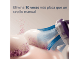 Recambio para cepillo dental - Philips Sonicare Premium Gum HX9053/88, Pack 2+1, Cuidado encias, Control antiplaca, Suave, Negro