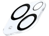 Protector pantalla - CellularLine CAMERALENSIPH15, Para Apple iPhone 15 y iPhone 15 Plus, Transparente