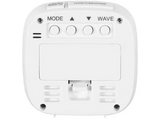 Despertador - Hama RC 45, LCD, 2 pilas, 12/24h, Alarma de velocidad, Blanco