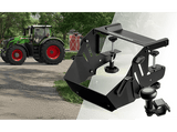 Volante - Thrustmaster T128 SimTask Farming Pack, Volante + pedales + palanca de cambios, Para PC, PS5 y PS4, Ángulo de giro de 270° a 900°, Negro