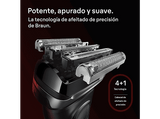 Afeitadora - Braun Afeitadora eléctrica Series 9 Sport 9150cc, Centro de carga y limpieza SmartCare 5 en 1, Wet&Dry, Autonomía 60 min, Negra