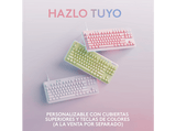 Teclado gaming - Logitech G G713 Tactile Aurora Collection, Táctil, Reposamanos, USB, Retroiluminación, Controles multimedia, RGB Lightsync, Blanco