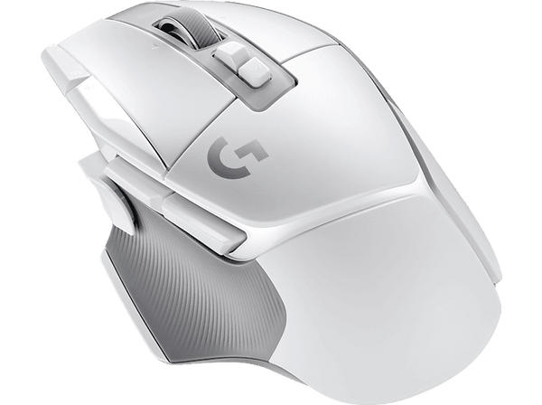 Ratón gaming - Logitech G G502 X Lightspeed, Inalámbrico, 25.600 ppp, Interruptores Lightforce, DPI ajustable, Carga USB-C, Blanco