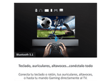TV QLED 75 - Haier H75S80FUX S80F Series, Smart TV (Google TV), HDR 4K, Direct LED, Dolby Audio, Dbx-tv, Negro
