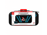 Funda - PDP Travel Case Plus Glow Kart Drift, Para Nintendo Switch, Con cremallera, Negro y Azul