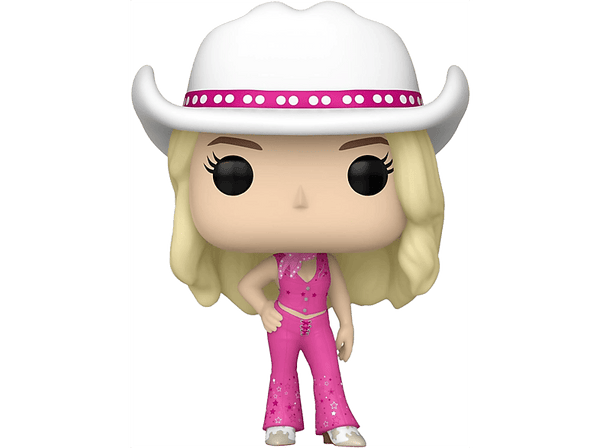 Figura Funko Pop! - Barbie The Movie: Cowgirl Barbie, Vinilo, 9 cm