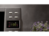 Microondas integrable - Cecotec Grandheat 2000 Flatbed Steel, 700 W, 6 niveles, 20 l, Temporizador, Plata