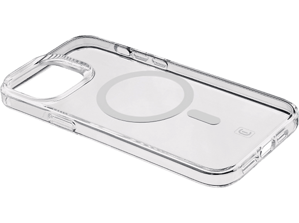 Funda - CellularLine GLOSSMAGIPH15T, Para Apple iPhone15, Trasera, TPU, Transparente