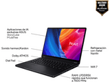 Portátil gaming - ASUS ProArt PX13 OLED HN7306WV-LX011W Copilot+ PC, 13.3  3K, AMD Ryzen™ AI 9 HX 370, 32GB RAM, 1 TB SSD, GeForce RTX™ 4060, W11