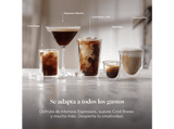 Cafetera express - De'Longhi Dedica Duo EC890.WI, 1450 W, 15 bar, 1.1 l, Función 2 tazas, Blanco