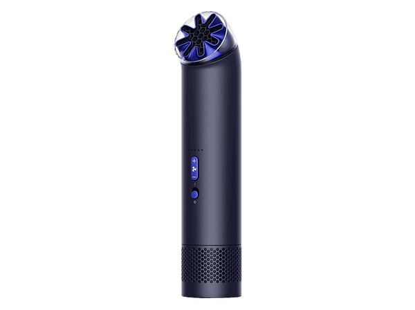 Mini ventilador - Dyson HushJet™ Mini Cool, 3 en 1, Bateria, Carga USB-C, Potencia 40 W, 5 Velocidades+ modo Boost, Ink/Cobalt