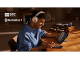 Auriculares inalámbricos - Baseus Inspire XH1 Sound By Bose, Wireless, Cancelación de Ruido, Audio Hi-Res/LDAC, Comodidad Cloud-Soft, Blanco Marfil