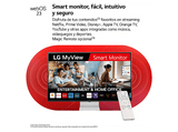 Monitor - LG 43SQ700S-WA, 43 UHD 4K, 60Hz, 15 ms, Smart Monitor, IPS, USB-C, HDR10, webOS 22, Blanco