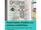 Frigorífico americano - Siemens KF96NAXEA, No Frost, 605 l, 183 cm, Black Steel