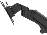 Soporte monitor - Hama Holder, De 13 a 35, VESA 75x75-100x100, Inclinación +45°/-45°, Giro 180°, Hasta 12kg, Altura ajustable, Negro