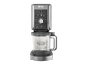 Heladera - Ninja CREAMi Deluxe 10-en-1, 10 programas, 2 tarrinas de 706ml, Tecnología avanzada Creamify, Plata
