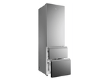 Frigorífico combi - Haier HTR3620DNMG, No Frost, 205 cm, 414L, Inverter, Cajón Fresh 0° Zona, Luz LED, Inox
