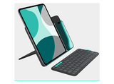 Funda con teclado - Logitech Flip Folio, iPad Pro /Air 11/5gen, Teclado extraíble, Multidispositivo, Ajustable, Bluetooth, Accesos directos, Negro