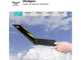 Portátil - LG 14ZD90S-G.AX75B, 14 WQXGA, Intel® Core™ Ultra 7-155H, 16 GB RAM, 512 GB SSD, Arc™ GPU, Sin sistema operativo